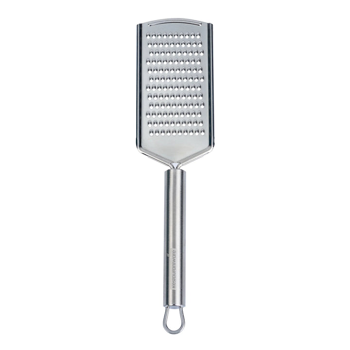 Restaurantware German Standard 9.75 Inch Fine Rasp Graters, Stainless Steel - Restaurant Equipment and Smallwares - Canadian Distribution