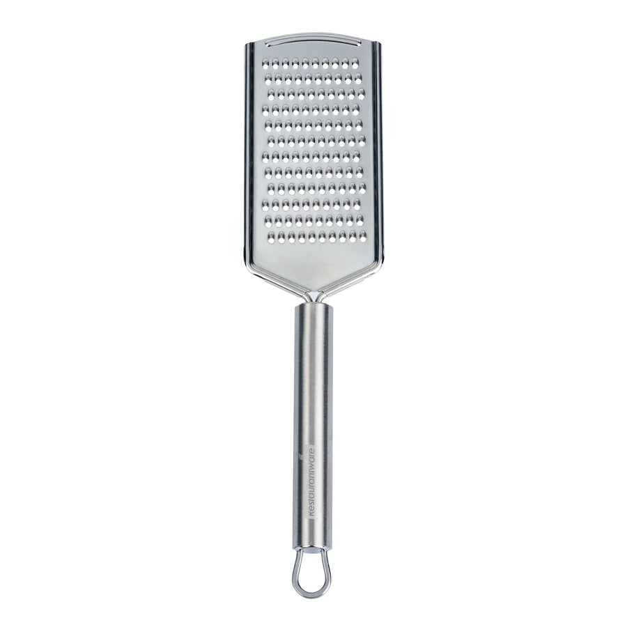Restaurantware German Standard 9.75 Inch Fine Rasp Graters, Stainless Steel - Restaurant Equipment and Smallwares - Canadian Distribution