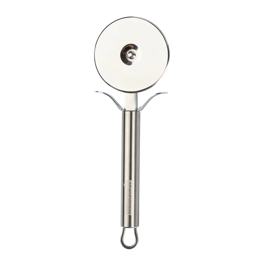 Restaurantware German Standard 7.75 x 2.5 Inch Pizza Cutters, Stainless Steel, with Finger Guard - Restaurant Equipment and Smallwares - Canadian Distribution