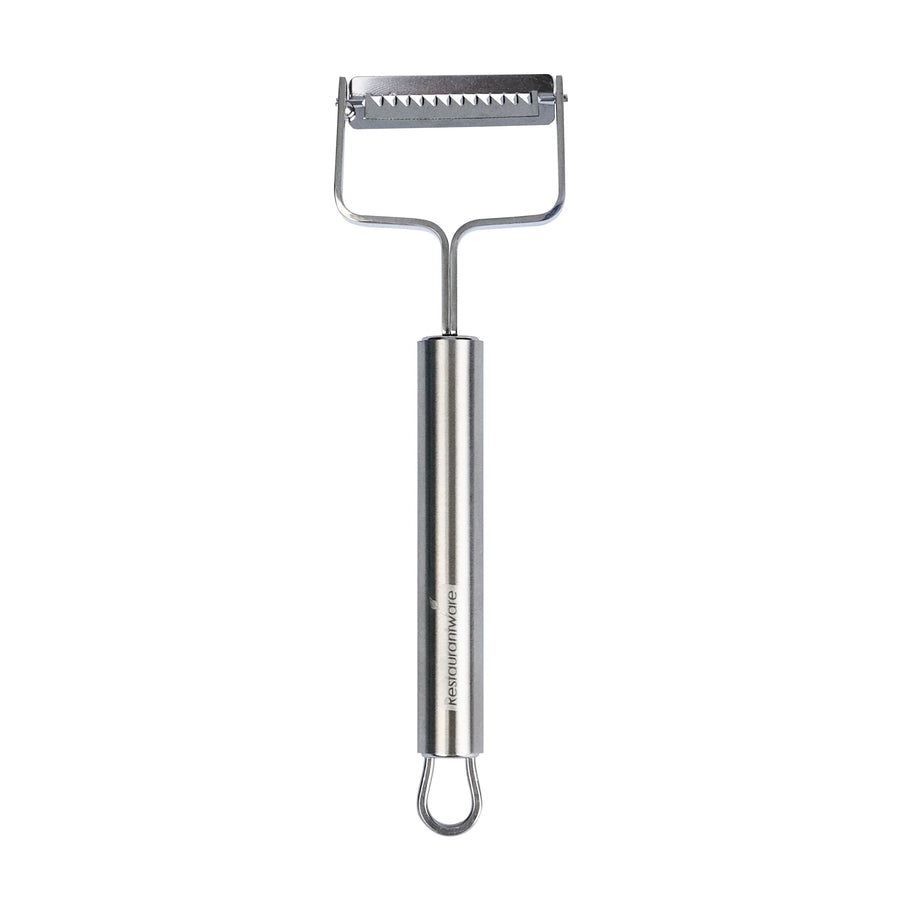 Restaurantware German Standard 6.50 Inch Julienne Blade Y-Shape Vegetable Peeler, Stainless Steel - Restaurant Equipment and Smallwares - Canadian Distribution