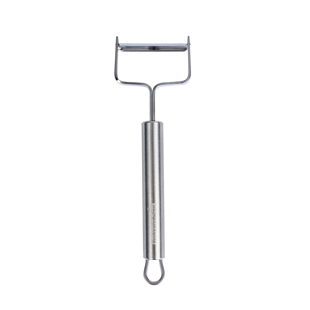 Restaurantware German Standard 6.50 Inch Straight Blade Y-Shape Vegetable Peeler, Stainless Steel - Restaurant Equipment and Smallwares - Canadian Distribution
