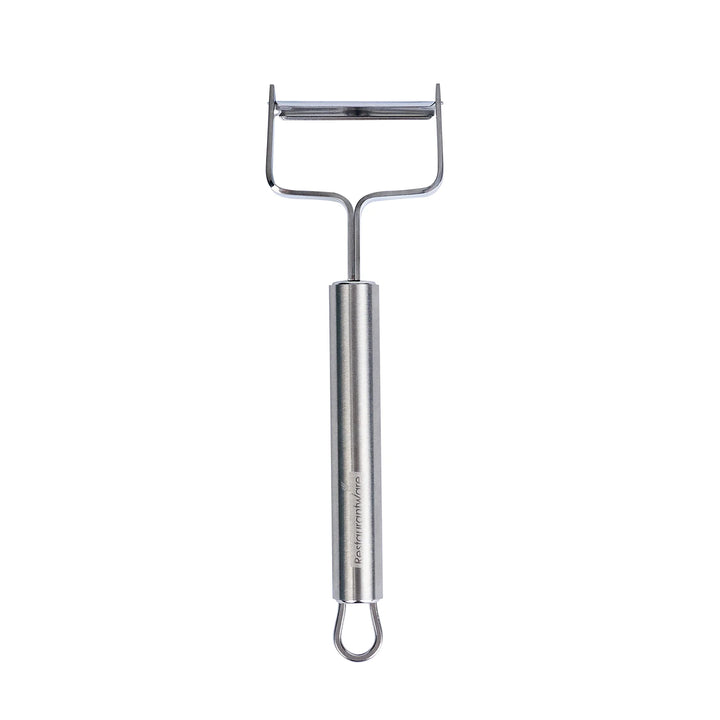 Restaurantware German Standard 6.50 Inch Straight Blade Y-Shape Vegetable Peeler, Stainless Steel - Restaurant Equipment and Smallwares - Canadian Distribution
