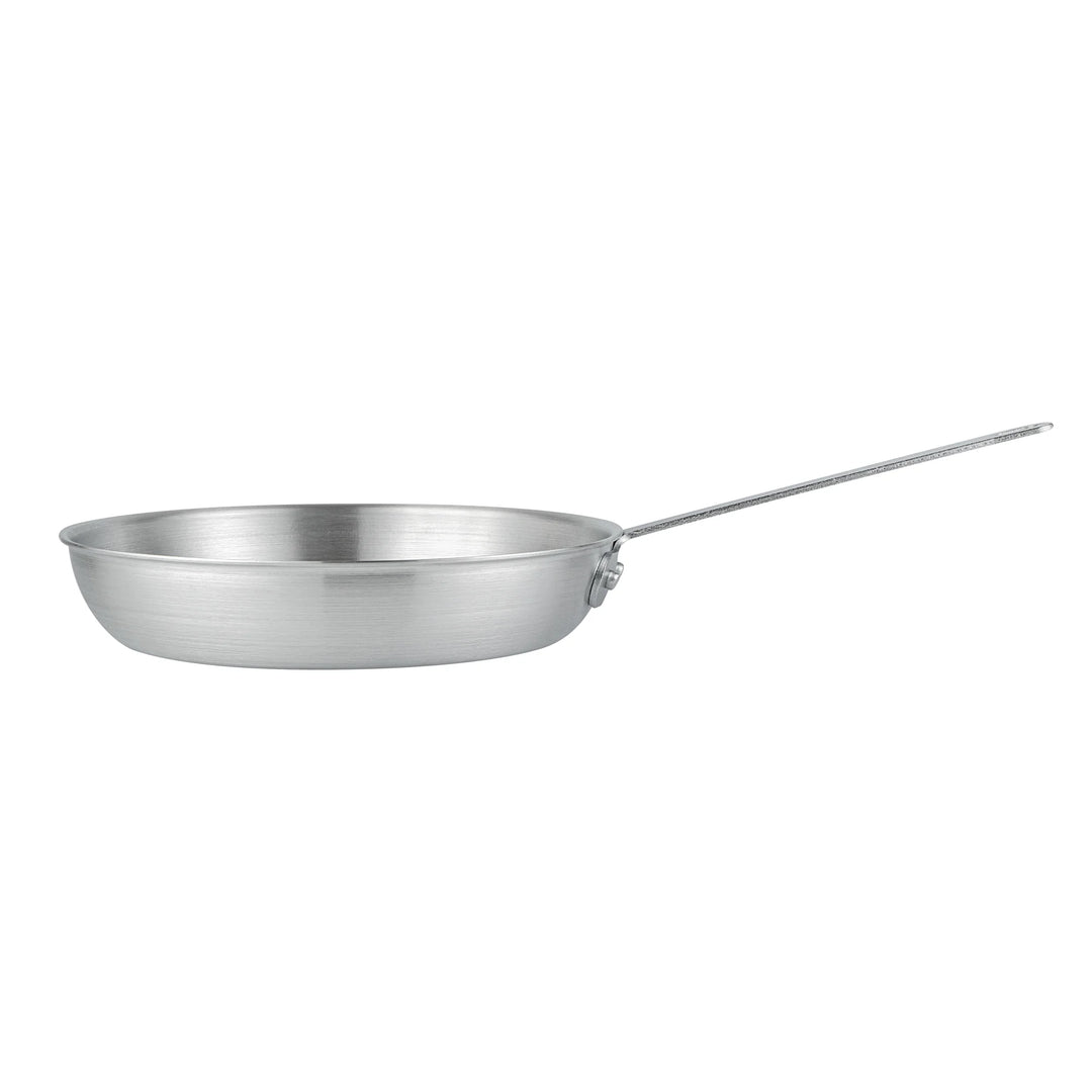 Restaurantware Met Lux 12 Inch Fry Pan, Aluminum - Restaurant Equipment and Smallwares - Canadian Distribution - Ships Free Within Canada on Orders Above CAD $199