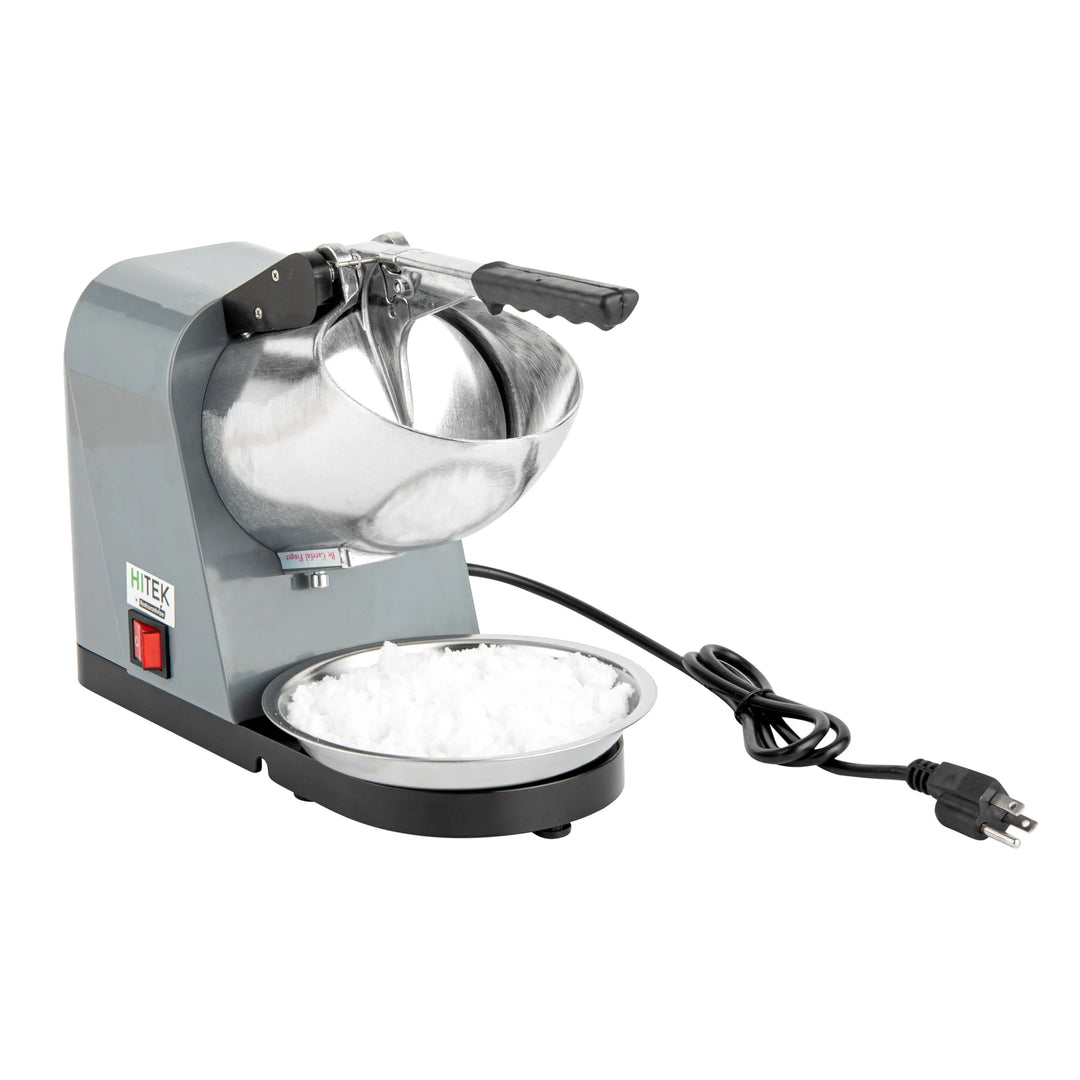 Restaurantware Hi Tek Countertop Ice Crushers, Gray, Detachable Inlet & Bowl, 110 Volt - Restaurant Equipment and Smallwares - Canadian Distribution - Ships Free Within Canada on Orders Above CAD $199