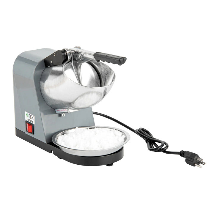 Restaurantware Hi Tek Countertop Ice Crushers, Gray, Detachable Inlet & Bowl, 110 Volt - Restaurant Equipment and Smallwares - Canadian Distribution - Ships Free Within Canada on Orders Above CAD $199
