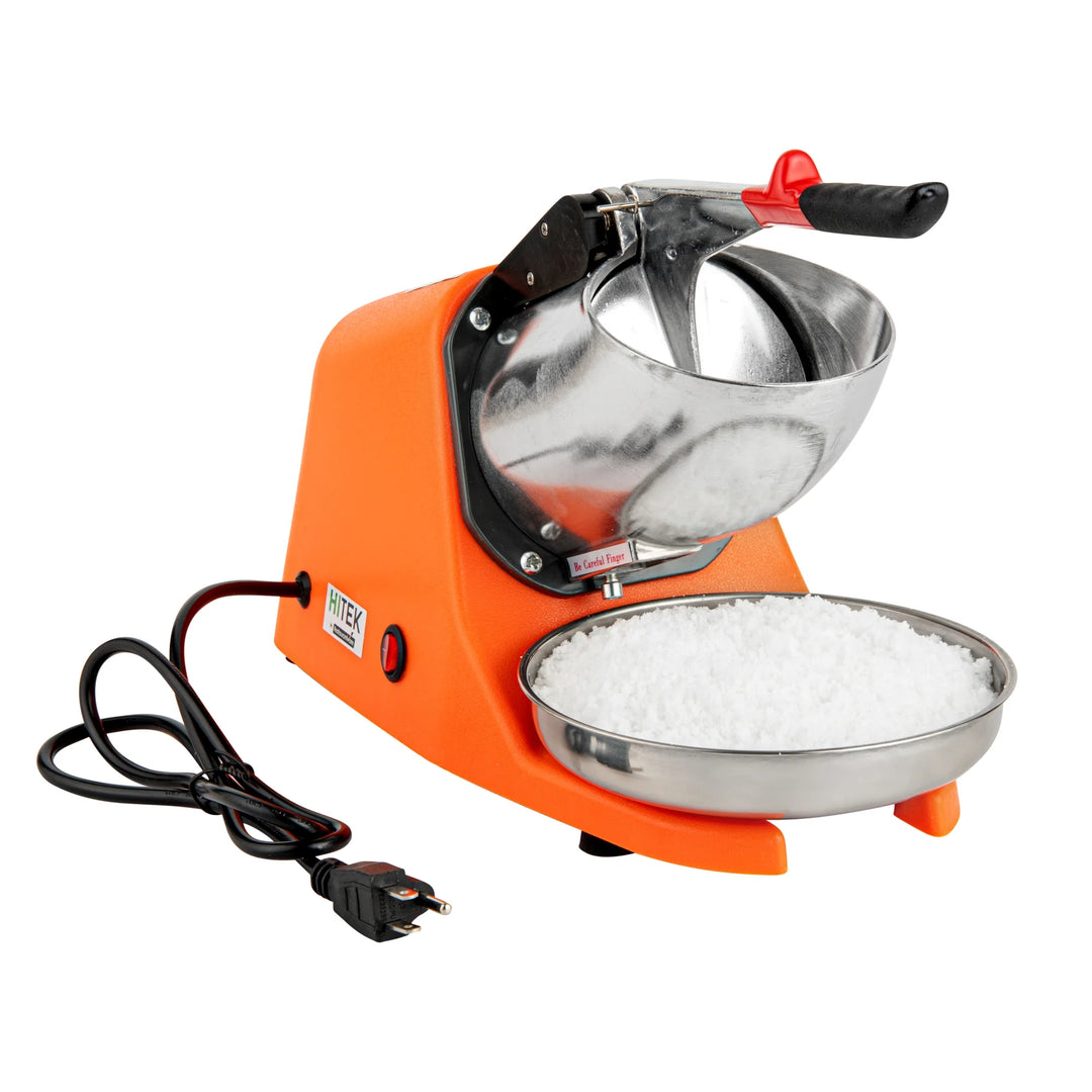 Restaurantware Hi Tek Countertop Ice Crushers, Orange, 110 Volt - Restaurant Equipment and Smallwares - Canadian Distribution - Ships Free Within Canada on Orders Above CAD $199