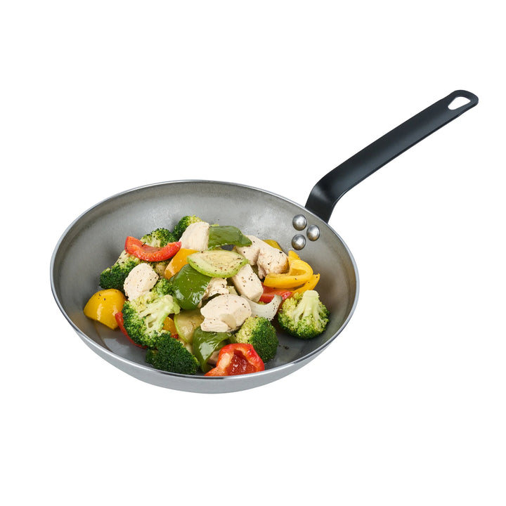 Restaurantware Met Lux 10 Inch Fry Pan, Carbon Steel - Restaurant Equipment and Smallwares - Canadian Distribution - Ships Free Within Canada on Orders Above CAD $199