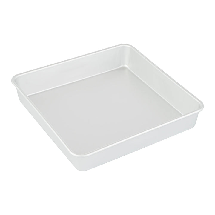 Restaurantware Met Lux 10 x 10 x 2 Inch Cake Pan, Aluminum, Square - Restaurant Equipment and Smallwares - Canadian Distribution - Ships Free Within Canada on Orders Above CAD $199
