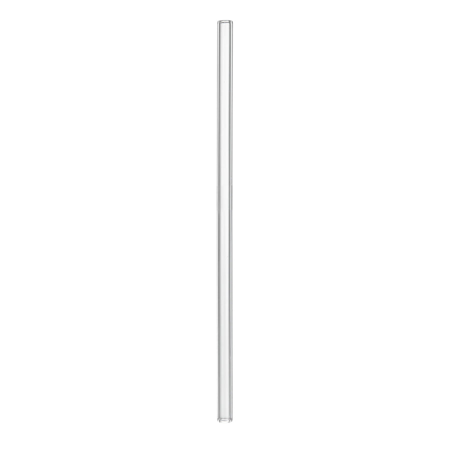Restaurantware Forma Glass Straws, Clear, Borosilicate, 7.75 Inch, includes Brush - Restaurant Equipment and Smallwares - Canadian Distribution