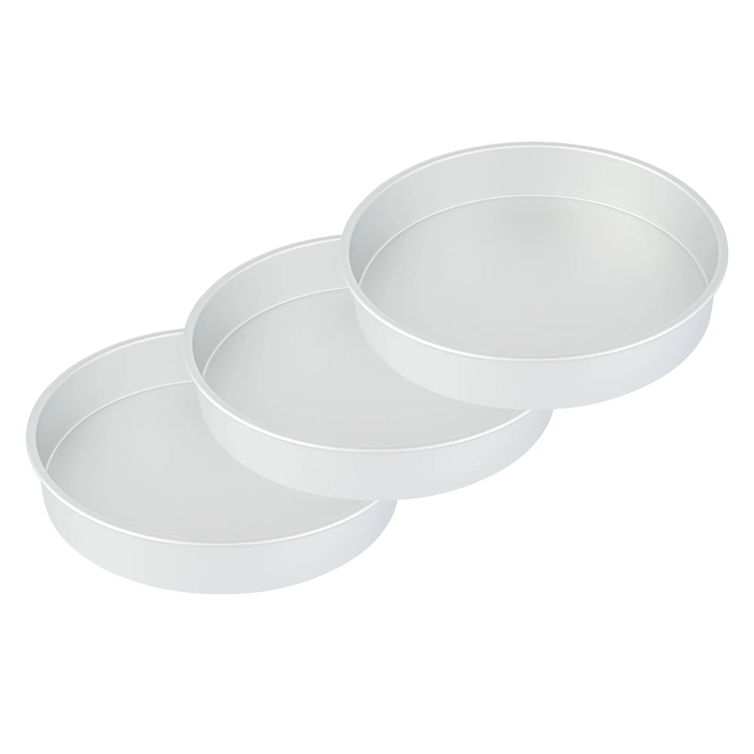 Restaurantware Met Lux 16 x 16 x 3 Inch Cake Pan, Aluminum, Round, Straight-Sided - Restaurant Equipment and Smallwares - Canadian Distribution - Ships Free Within Canada on Orders Above CAD $199