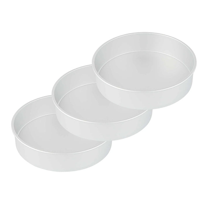 Restaurantware Met Lux 12 x 12 x 3 Inch Cake Pan, Aluminum, Round, Straight-Sided - Restaurant Equipment and Smallwares - Canadian Distribution - Ships Free Within Canada on Orders Above CAD $199