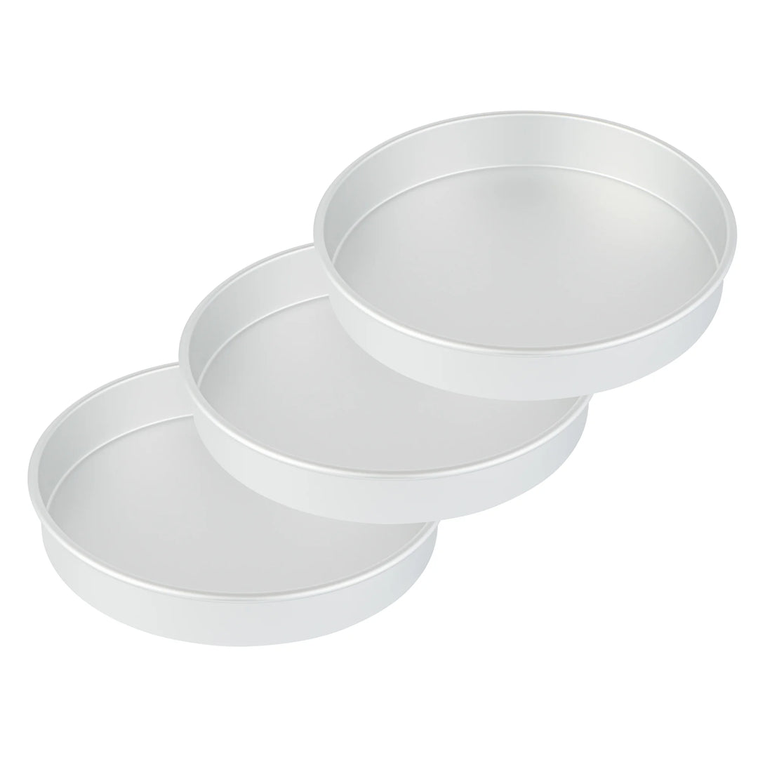 Restaurantware Met Lux 12 x 12 x 2 Inch Cake Pan, Aluminum, Round, Straight-Sided - Restaurant Equipment and Smallwares - Canadian Distribution - Ships Free Within Canada on Orders Above CAD $199