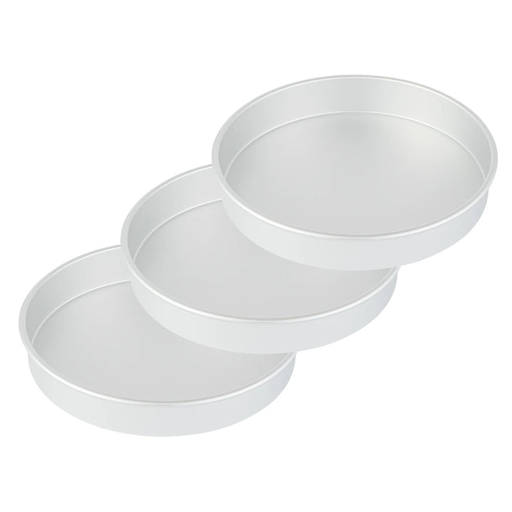 Restaurantware Met Lux 12 x 12 x 2 Inch Cake Pan, Aluminum, Round, Straight-Sided - Restaurant Equipment and Smallwares - Canadian Distribution - Ships Free Within Canada on Orders Above CAD $199
