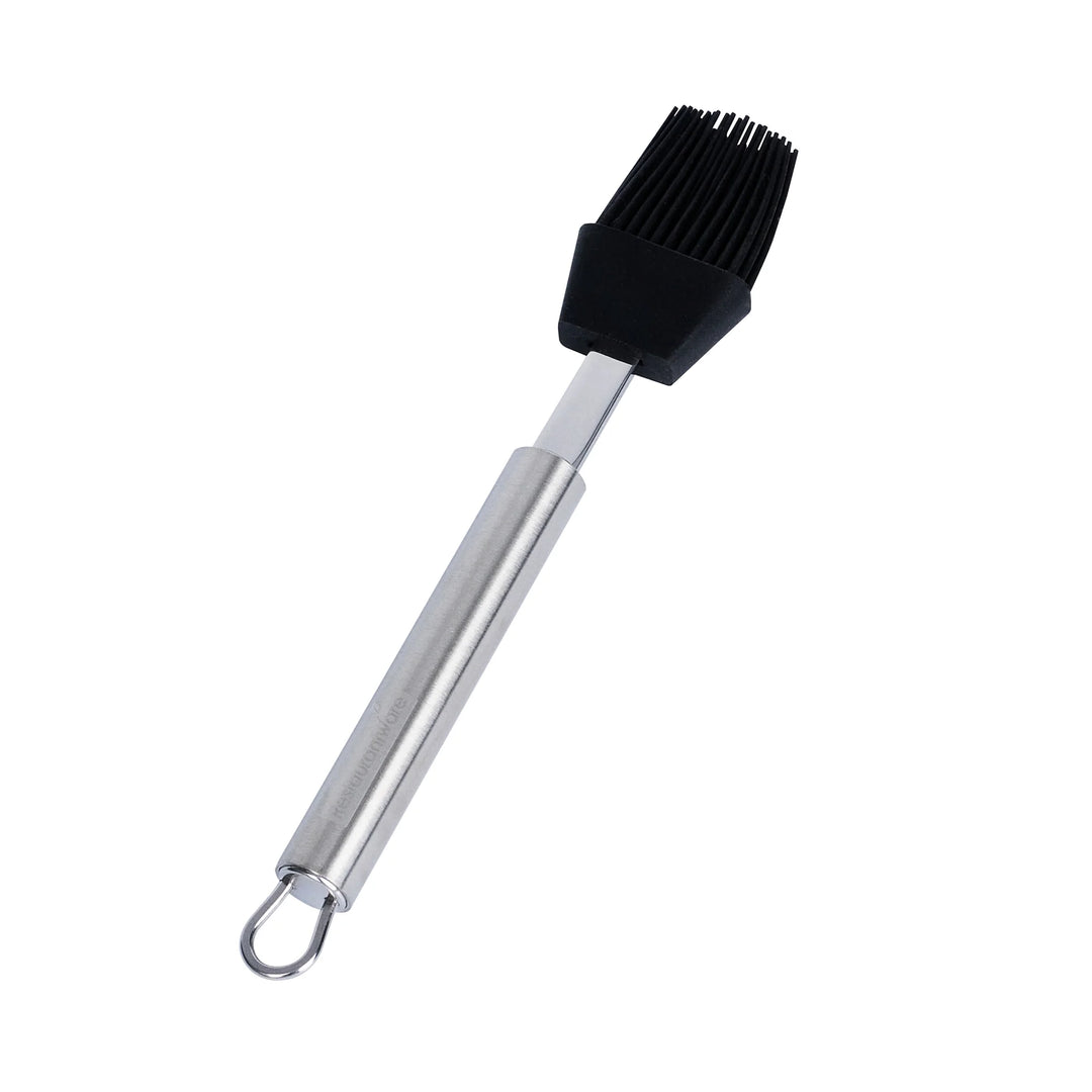 Restaurantware German Standard 7.75 Inch Pastry & Basting Brushes, Silicone, Stainless Steel Handle - Restaurant Equipment and Smallwares - Canadian Distribution - Ships Free Within Canada on Orders Above CAD $199