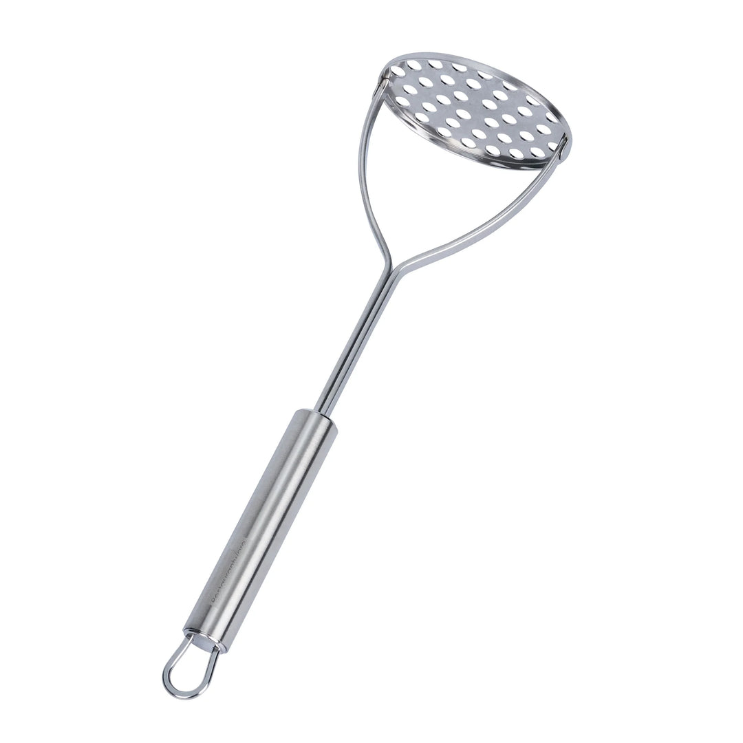 Restaurantware German Standard 11 Inch Potato Mashers, Stainless Steel, Round - Restaurant Equipment and Smallwares - Canadian Distribution - Ships Free Within Canada on Orders Above CAD $199