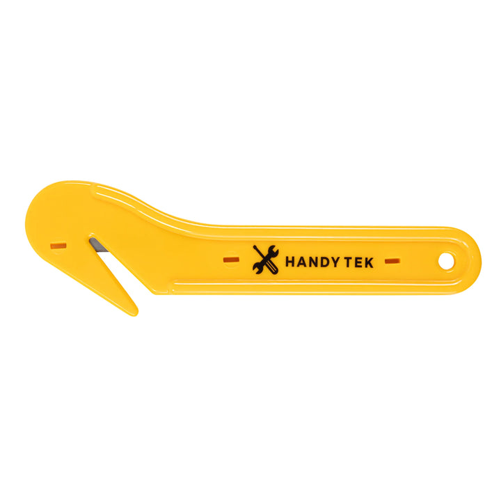 Restaurantware Handy Tek 6.75 Inch Disposable Film Cutters, Yellow - Restaurant Equipment and Smallwares - Canadian Distribution - Ships Free Within Canada on Orders Above CAD $199