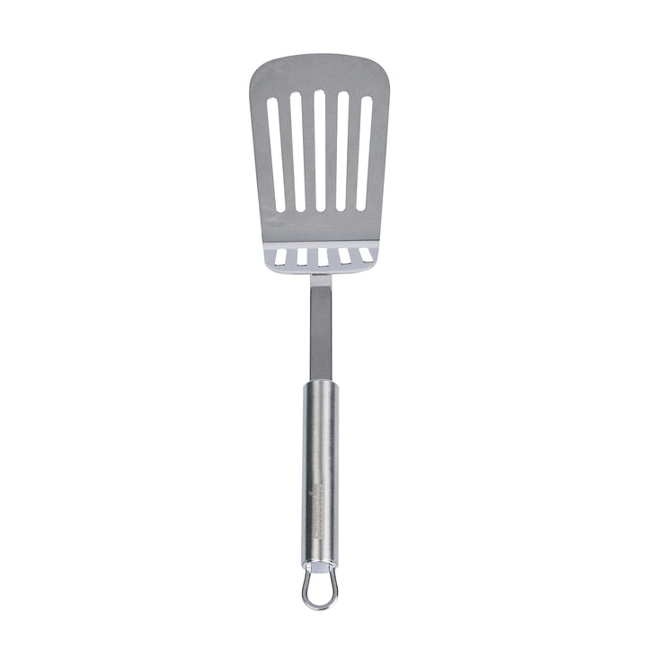 Restaurantware German Standard 12.5 Inch Slotted Turners, Stainless Steel - Restaurant Equipment and Smallwares - Canadian Distribution