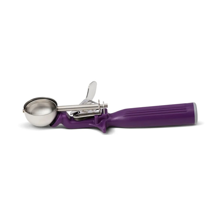 Vollrath 3/4oz Orchid Polyethylene Handle #40 Thumb Disher - Restaurant Equipment and Smallwares - Canadian Distribution - Ships Free Within Canada on Orders Above CAD $199