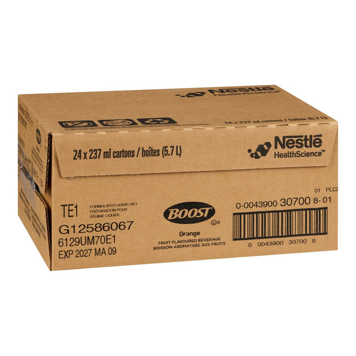Boost Boost Orange Fruit Beverage Supplement - Canadian Distribution - Ships Free Within Canada on Orders Above CAD $199