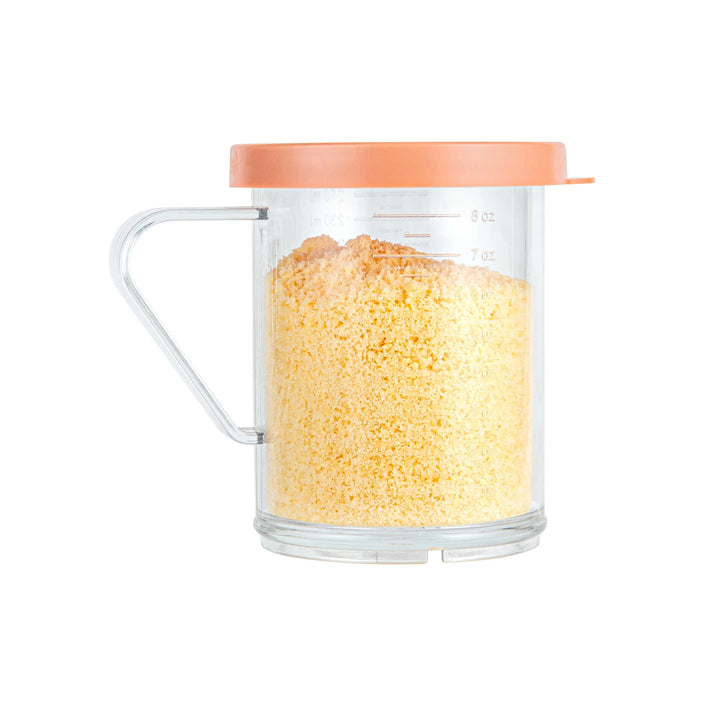 Restaurantware Rw Base Dredge 10 Ounce Clear Spice Shaker, With Rose Medium Lid, 4.75X3.25X4 Inch, Polycarbonate - Restaurant Equipment and Smallwares - Canadian Distribution - Ships Free Within Canada on Orders Above CAD $199
