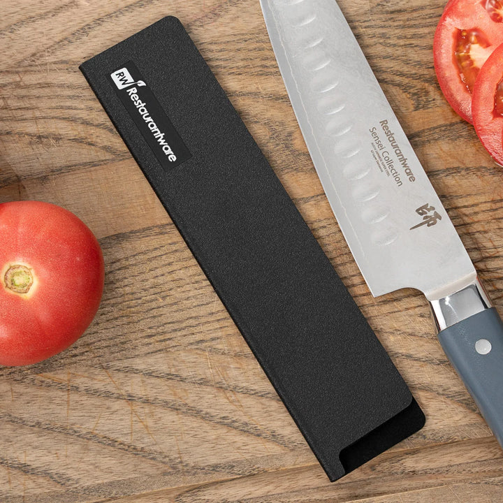 Restaurantware Sensei 8.5X2In Black Plastic Knife Blade Guard - Restaurant Equipment and Smallwares - Canadian Distribution - Ships Free Within Canada on Orders Above CAD $199