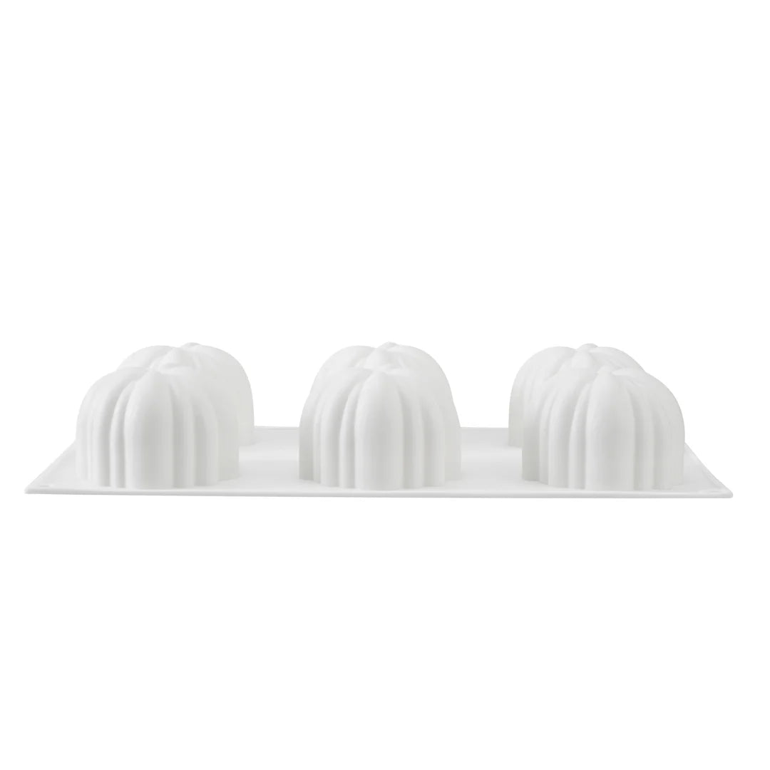 Restaurantware Pastry Tek 6-Compartment Silicone Pumpkin Mold - Restaurant Equipment and Smallwares - Canadian Distribution