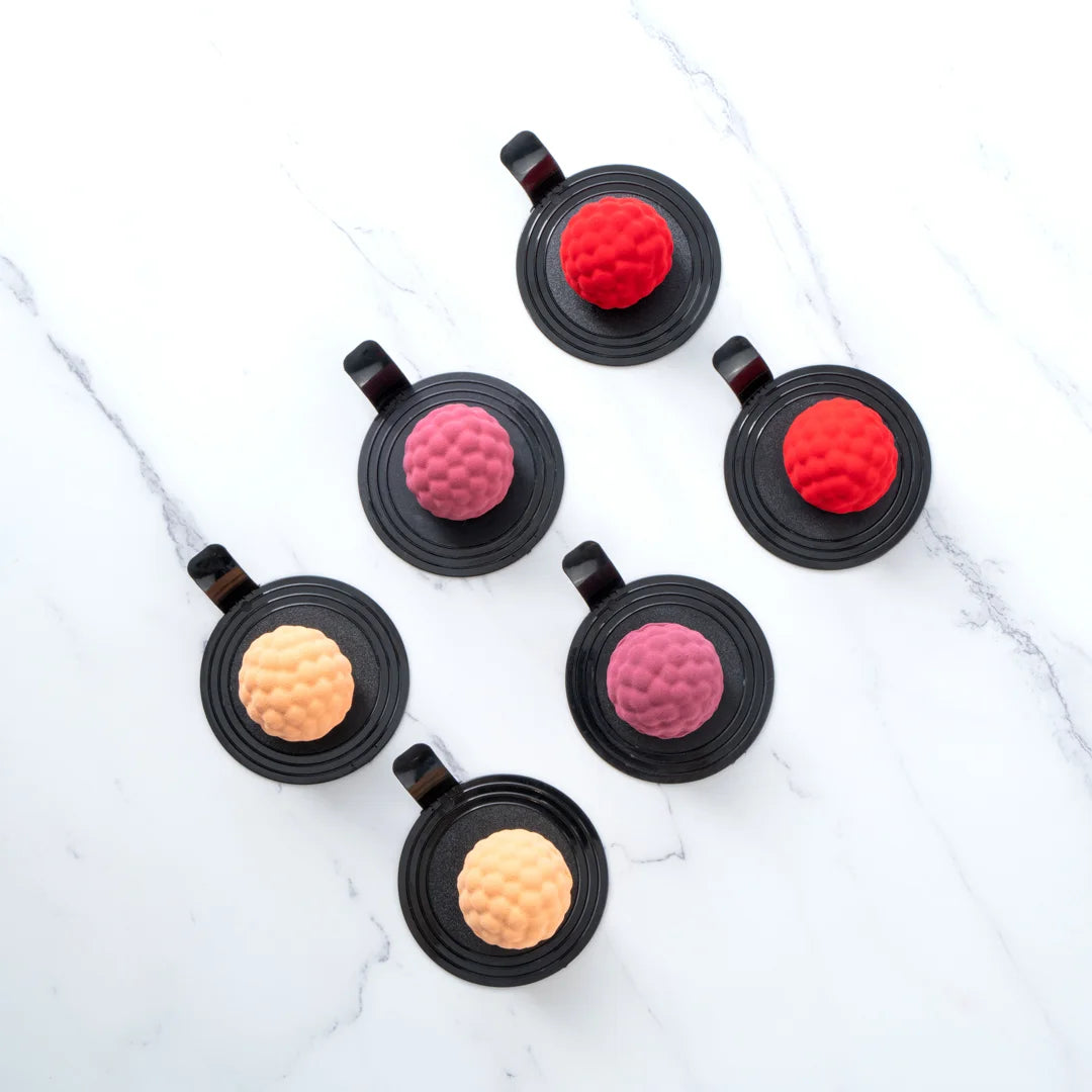 Restaurantware Pastry Tek 4-Compartment Silicone Lychee Mold - Restaurant Equipment and Smallwares - Canadian Distribution - Ships Free Within Canada on Orders Above CAD $199