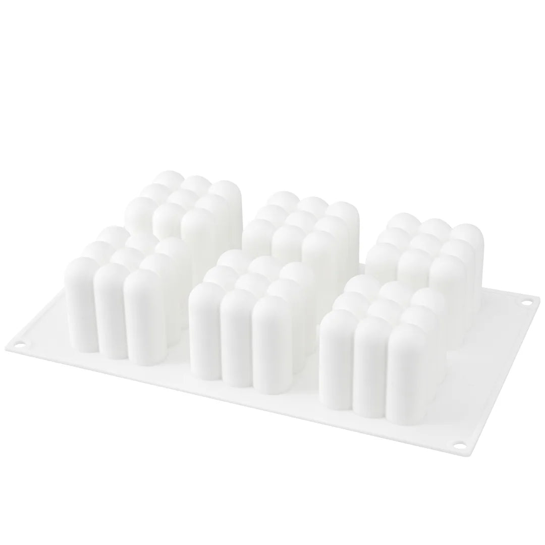 Restaurantware Pastry Tek 6-Compartment Silicone Bubble Cube Mold - Restaurant Equipment and Smallwares - Canadian Distribution