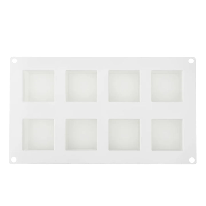 Restaurantware Pastry Tek 6-Compartment Silicone Cube Mold - Restaurant Equipment and Smallwares - Canadian Distribution