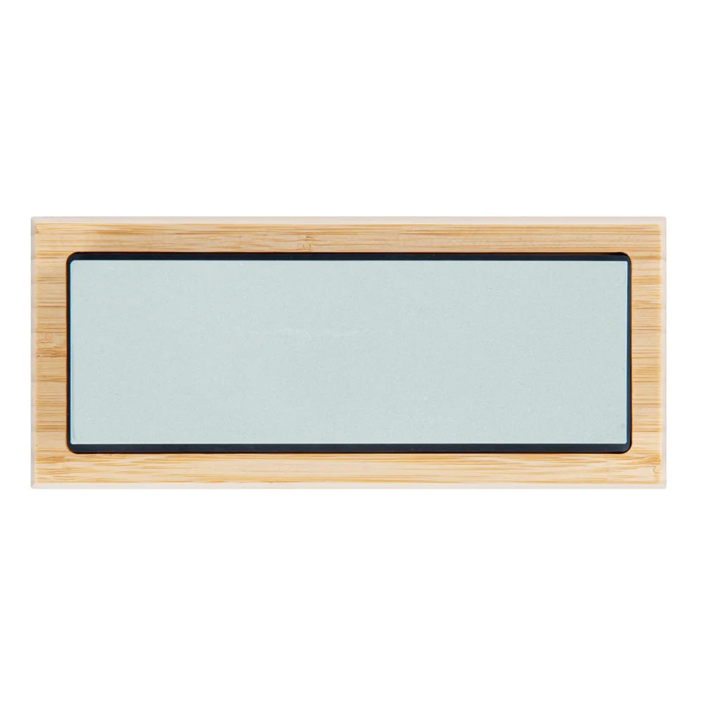 Restaurantware 2-Sided Sensei Whetstone Knife Sharpener Set, 400 & 1000 Grit, With Nonslip Base - Restaurant Equipment and Smallwares - Canadian Distribution - Ships Free Within Canada on Orders Above CAD $199