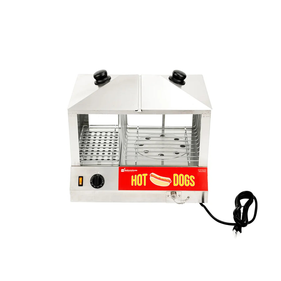 Restaurantware Hot Dog Steamer, Stainless Steel - Restaurant Equipment and Smallwares - Canadian Distribution