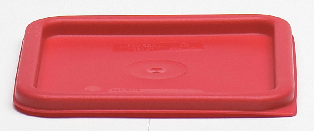 Cambro 6/8Qt Square Red Food Storage Container Cover - Restaurant Equipment and Smallwares - Canadian Distribution