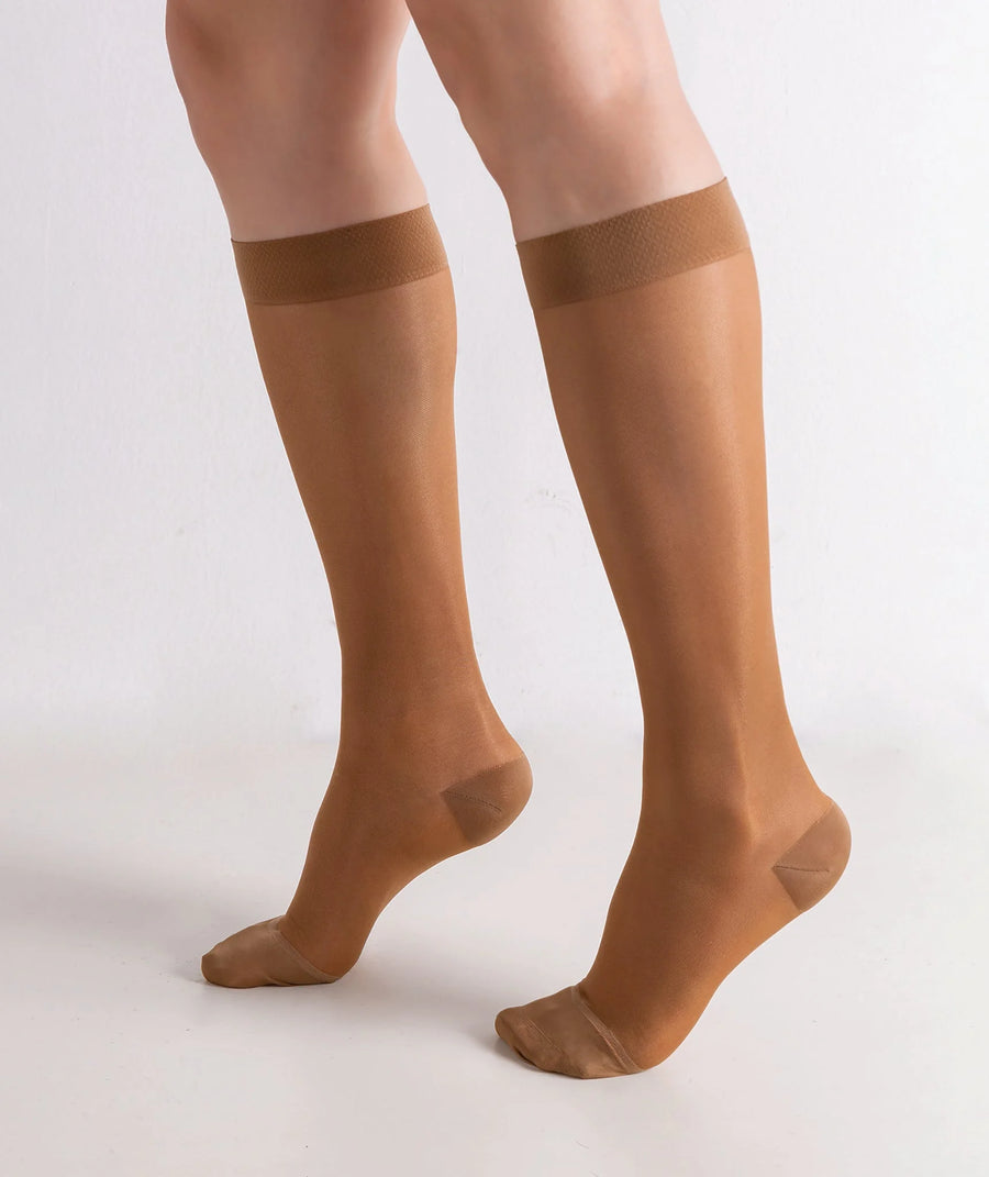 BIOS Living Womens Extra Large Trouser Socks, Sheer Beige, 15-20Mmhg - Restaurant Equipment and Smallwares - Canadian Distribution