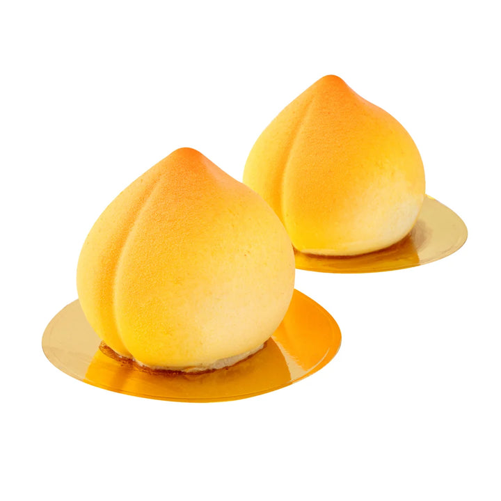 Restaurantware Pastry Tek 8-Compartment Silicone Peach Mold - Restaurant Equipment and Smallwares - Canadian Distribution - Ships Free Within Canada on Orders Above CAD $199