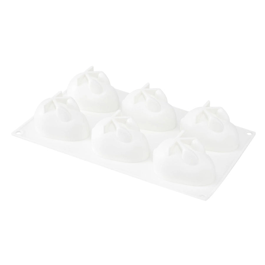 Restaurantware Pastry Tek 6-Compartment Silicone Bunny Mold - Restaurant Equipment and Smallwares - Canadian Distribution
