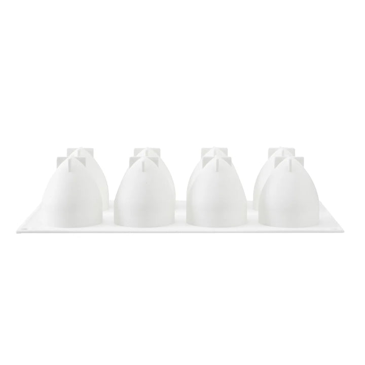Restaurantware Pastry Tek 8-Compartment Silicone Strawberry Mold - Restaurant Equipment and Smallwares - Canadian Distribution