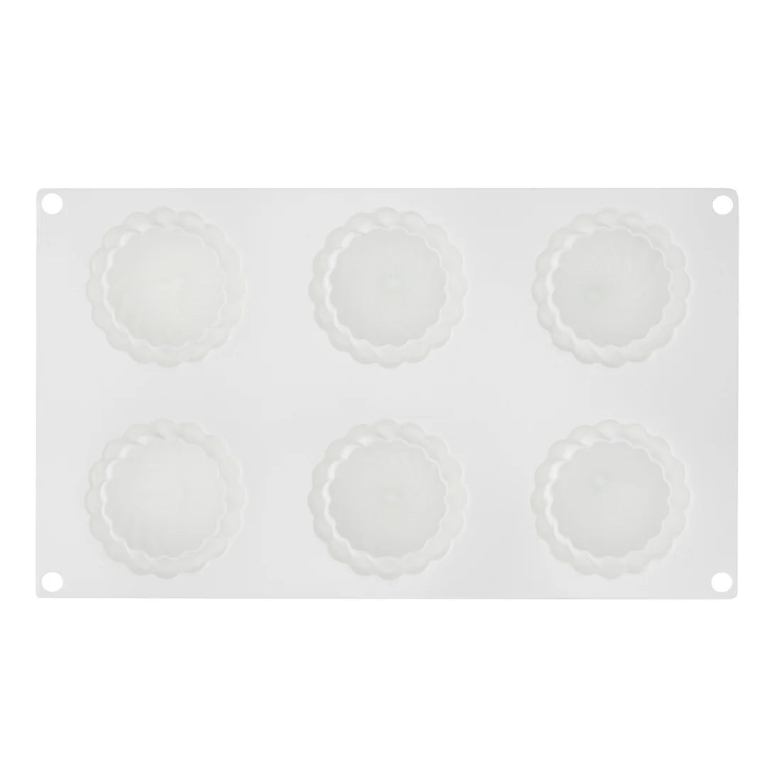 Restaurantware Pastry Tek 6-Compartment Silicone Spiral Molds - Restaurant Equipment and Smallwares - Canadian Distribution