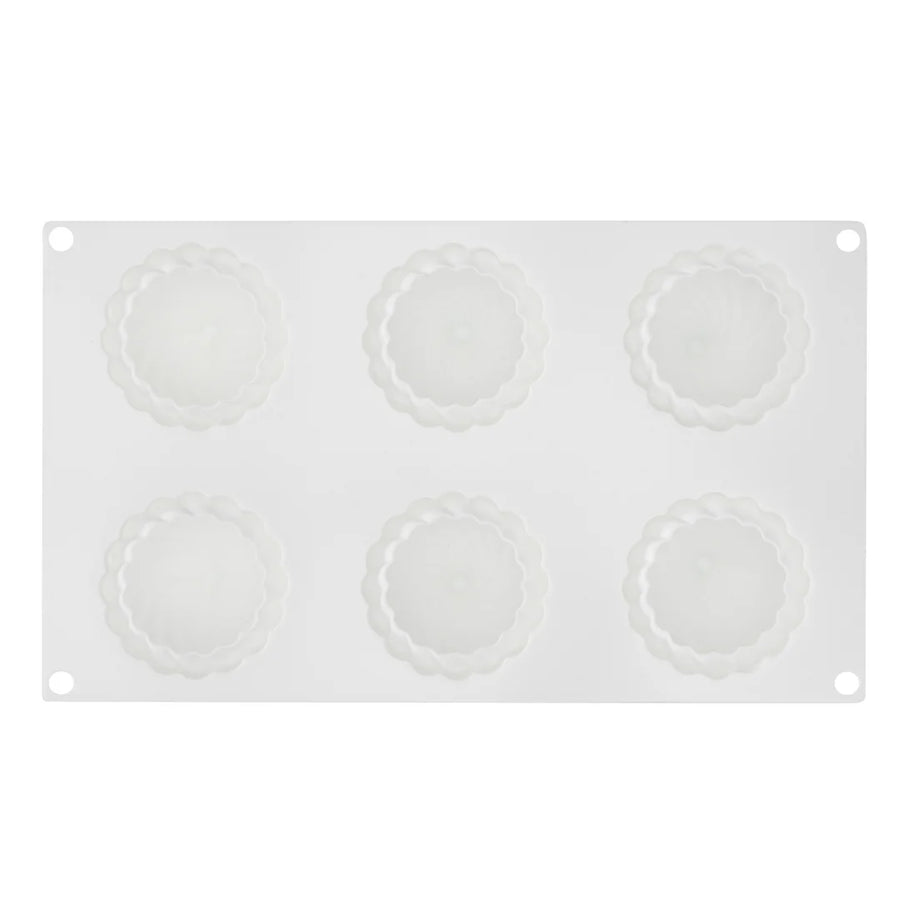 Restaurantware Pastry Tek 6-Compartment Silicone Spiral Molds - Restaurant Equipment and Smallwares - Canadian Distribution