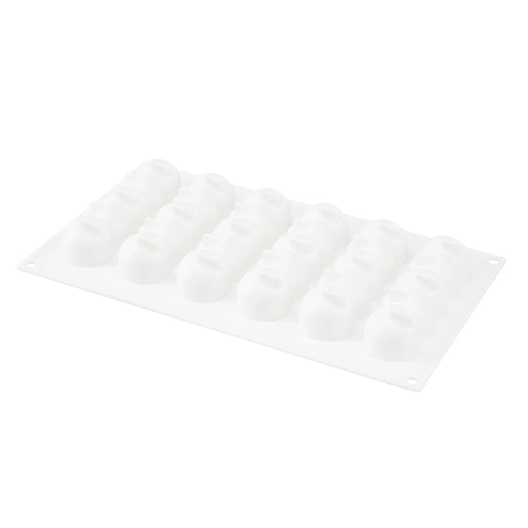 Restaurantware Pastry Tek 6-Compartment Silicone Flower Strip Molds - Restaurant Equipment and Smallwares - Canadian Distribution