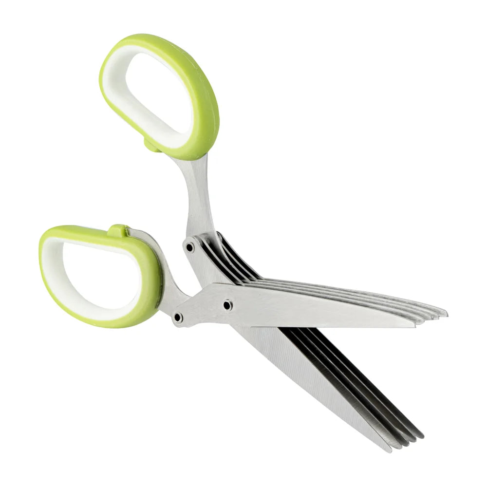 Restaurantware Met Lux 7.5In Herb Scissors, With 5 Blades - Restaurant Equipment and Smallwares - Canadian Distribution