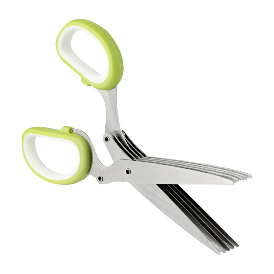 Restaurantware Met Lux 7.5In Herb Scissors, With 5 Blades - Restaurant Equipment and Smallwares - Canadian Distribution