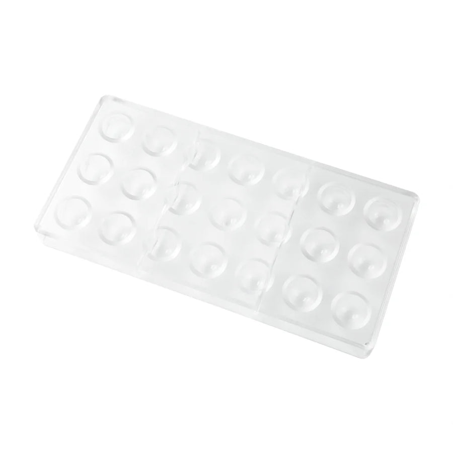 Restaurantware Pastry Tek 21-Compartment Half Sphere Candy & Chocolate Mold, Polycarbonate - Restaurant Equipment and Smallwares - Canadian Distribution