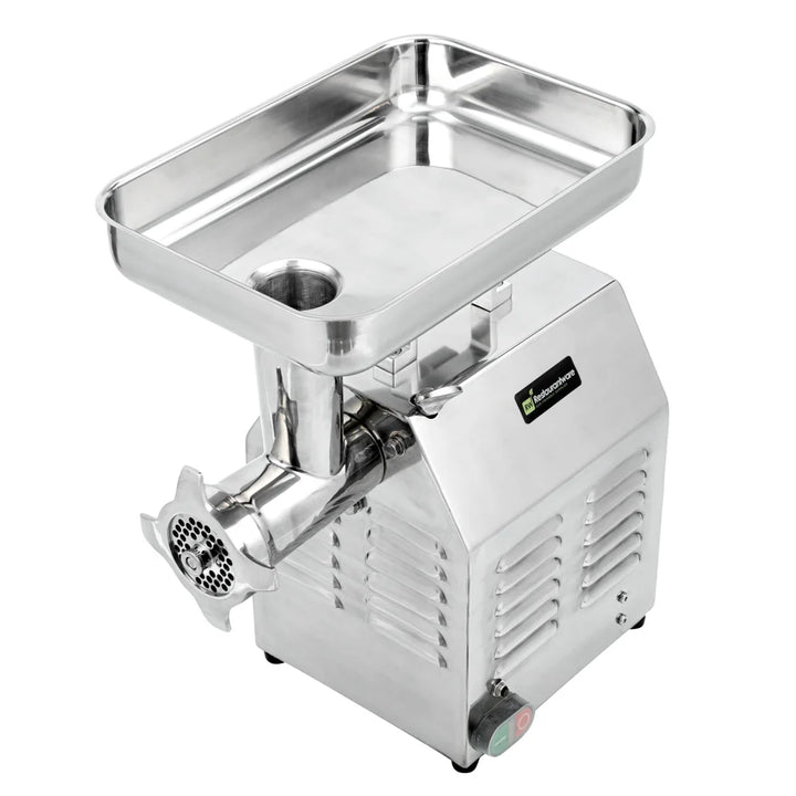 Restaurantware Hi Tek #12 Stainless Steel Electric Meat Grinder - Restaurant Equipment and Smallwares - Canadian Distribution