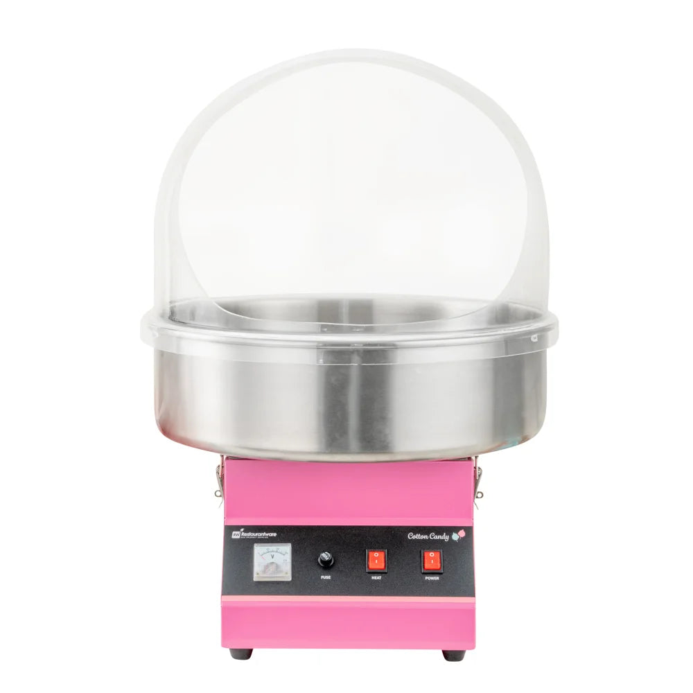 Restaurantware Hi Tek Acrylic Bubble Cover Shield, Round, Clear, for 21In Cotton Candy Machine - Restaurant Equipment and Smallwares - Canadian Distribution - Ships Free Within Canada on Orders Above CAD $199