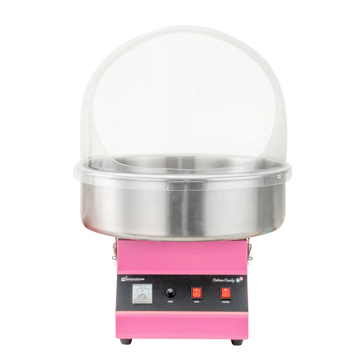 Restaurantware Hi Tek Acrylic Bubble Cover Shield, Round, Clear, for 21In Cotton Candy Machine - Restaurant Equipment and Smallwares - Canadian Distribution - Ships Free Within Canada on Orders Above CAD $199