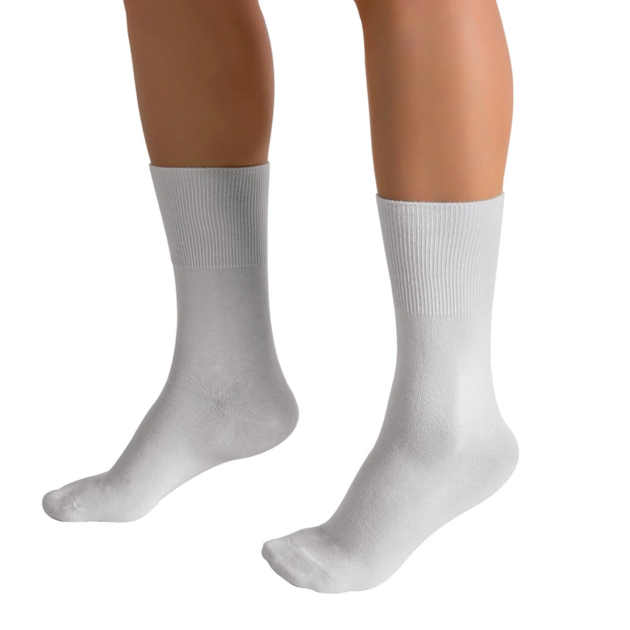 BIOS Living Small Diabetic Socks, White - Restaurant Equipment and Smallwares - Canadian Distribution