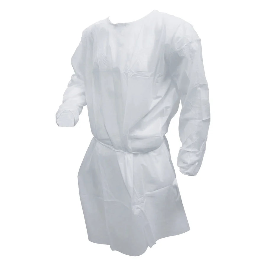 Zenith One-Size White Isolation Gowns - Restaurant Equipment and Smallwares - Canadian Distribution