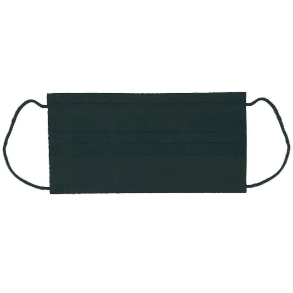 BIOS Living 3-Ply Black Disposable Face Masks - Restaurant Equipment and Smallwares - Canadian Distribution
