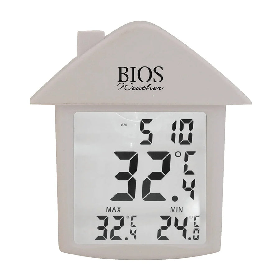 BIOS Weather Indoor & Outdoor Digital Thermometers, With Suction Cup - Restaurant Equipment and Smallwares - Canadian Distribution