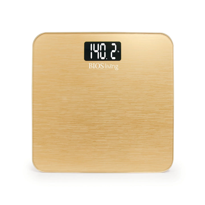 BIOS Living Digital Body Weight Scale, Metallic Gold - Restaurant Equipment and Smallwares - Canadian Distribution